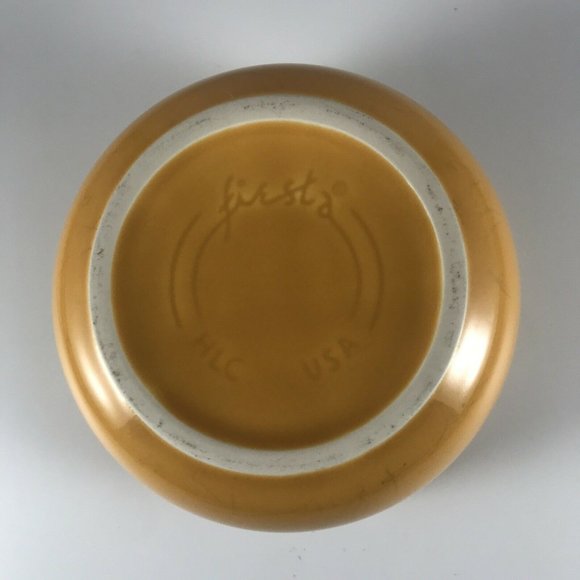 Fiesta Marigold Gusto Bowl Retired Yellow Orange HLC USA - Picture 7 of 12